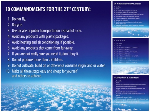 10 Commandments for the 21st Century